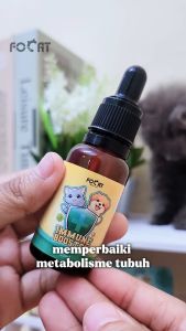 FOCAT Vitamin Tetes IMUNITAS Kucing Anjing N38 Suplemen Daya Tahan Tubuh Hewan Peliharaan