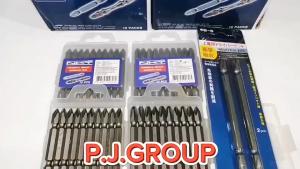 ดอกไขควง ขนาด 2X65 mm. 3X65 mm. 3X110 mm. NKT ดอกไขควง แผงละ 10 ดอก ดอกไขควงอย่างดี ดอกไขควง NKT