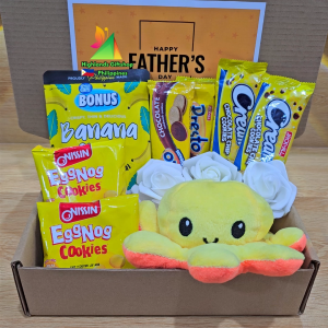 ✨ 𝐘𝐞𝐥𝐥𝐨𝐰 𝐅𝐚𝐭𝐡𝐞𝐫’𝐬 𝐃𝐚𝐲 𝐆𝐢𝐟𝐭𝐛𝐨𝐱 𝐆𝐢𝐟𝐭𝐬𝐞𝐭 – 𝐖𝐢𝐭𝐡 𝐌𝐨𝐨𝐝𝐲 𝐏𝐥𝐮𝐬𝐡𝐢𝐞 𝐘𝐞𝐥𝐥𝐨𝐰 𝐒𝐧𝐚𝐜𝐤𝐬 & 𝐂𝐚𝐫𝐝