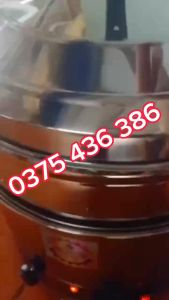 Nồi hấp gà hấp cơm xúc xích đa năng 52cm 3 tầng ( có cảnh báo chống cháy)