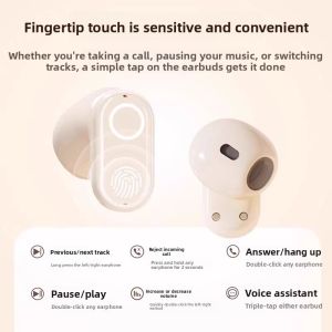 Long-Lasting High-Quality Bluetooth Earphones Noise Reduction for Oppo Reno 12/12 pro Mobile Phone Wireless Stereo Sound