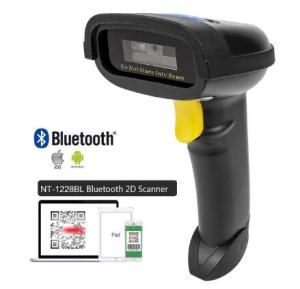 NETUM NT-1228BL เครื่องสแกน บาร์โค้ด QR 1D / 2D เครื่องอ่านบาร์โค้ดรองรับ Bluetooth และไร้สาย 2.4G เข้ากันได้กับ Windows, Android, Mac และ IOS สำหรับซูเปอร์มาร์เก็ตค้าปลีก