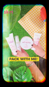 Organic Skin Japan Intimate Pregnancy Skincare Set with Bust Cream & Belly Butter