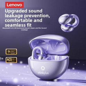 Lenovo | Clip-on Bluetooth Wireless Bone Conduction Open-Ear Earphones