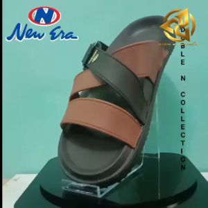 SANDAL KARET SLIP ON  PRIA  NEW ERA GESPER SENDAL  SLOP KARET  PRIA  NEW ERA GESPER TALI SILANG SENDAL KARET  TALI SILANG BAPAK-BAPAK NEW ERA