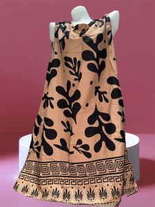 Challis Sando Duster for plus size up to SEMI 3XL