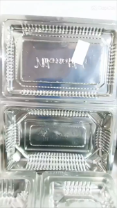 MIKA PLASTIK TRASNPARANT UK 7XC / 6XC / 5XC / 4XC / 3XC ISI 100 PCS - MIKA KOTAK PUDDING MAKANAN PRAKTIS