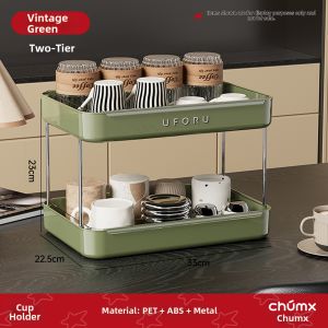CHUMX | Anti-dust Drainage Cup Storage Rack
