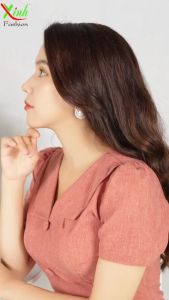 Đầm Suông A Cổ Bẻ Trẻ Trung Gọn Dáng Tuổi Trung Niên DL921DL923