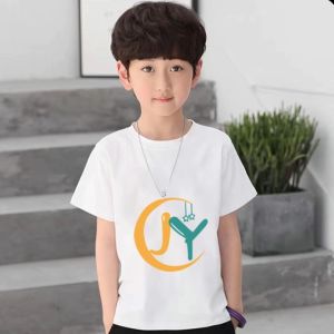 สั่งผชลายสัตว์ เสื้อยืดเด็กๆ 4ปี คอลูกเรือ พร้อมส่งแขน สูงสำหรับเด็ด ที่สุดแห่งชาติ