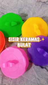 BISA COD - SISIR KERAMAS LENTUR SIKAT CUCI RAMBUT SISIR KERAMAS STYLING HAIR COMB