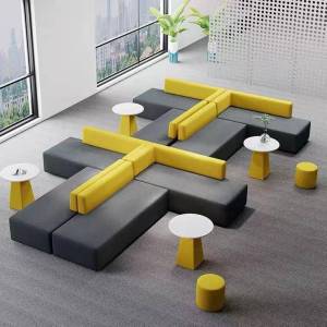 Creative Office Reception Full Set Sofa