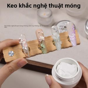 Gel Điêu Khắc 3D 5ml Dành Cho Nghệ Thuật Làm Móng Tạo Hình UV Không Dính Tay Gel Móng Cứng Chất Liệu Nhựa Trang Trí