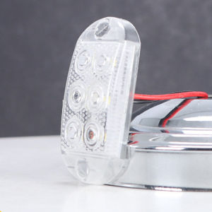 2PCS 12V-80V LED Flash Warning Light Waterproof Trailer Car Truck Width Indicator Light 12V-80V Motorcycles Turn Signal Lamp