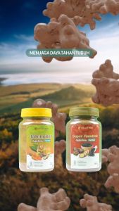 JALENGKUN Jahe Merah Lengkuas Kunyit Sereh Gula Aren Bubuk Herbal Original Melati Noni