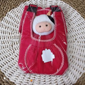 GENDONGAN DEPAN BONEKA KEPALA SAPI