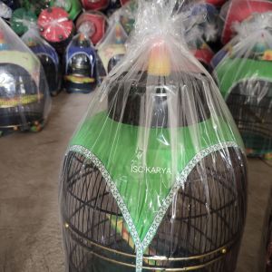 SANGKAR BURUNG KAIN GENTONG KANDANG BURUNG PUTER PERKUTUT MURAH BERKUALITAS