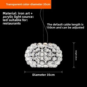 QIANYUE | Modern Artistic Designer Restaurant Pendant Light