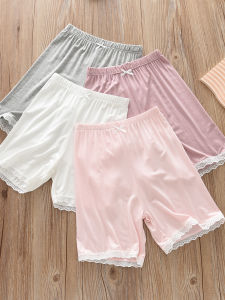 Modal Safety Pants Summer Home Shorts for Girls Childrens Clothing Lace Anti-Light Baby Toddler Kids Princesse Style Home Pants