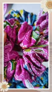 D Art Creative Management Scrunchies Batik Handmade Eksklusif Malaysia