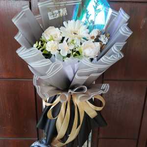 BEST SELLER!!! BUKET BUNGA PREMIUM ARTIFICIAL // Buket Wisuda // Buket Boneka // Kado // Hampers // Hadiah