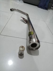 H2 POWER PIPE 44 MM FULL SET FOR TMX 125/155 WITH FREE SILENCER