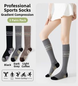Fitness Compression Thigh-High Socks