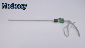 Laparoscopic Ligating Clip Applier for Green Polymer Ligating Clips laparoscopic instruments with bendable forceps