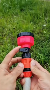 หัวฝักบัวเเรงดัน 2000รู ฝักบัวรดน้ำ สวมเร็ว พร้อมวาวล์เปิดปิด ใช้กับสายยาง 4/6หุน/1นิ้ว รดน้ำนุ่ม บอนไซ ฝักบัวรดน้ำต้นไม้