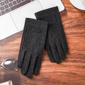 Men s Full Finger Touch Screen Gloves Cold Resistant Windproof for Autumn Winter Outdoor Cycling and Electric Scooter Riding