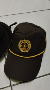 TOPI GERAKAN PRAMUKA LIS KUNING BORDIR PUTRA DAN PUTRI/TOPI PRAMUKA SD SMP SMA LAKI LAKI DAN PEREMPUAN