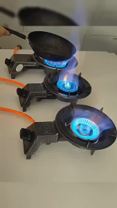 【FASAI】เตาหลอมเหล็กหล่อแบบหัวเดียว 20Y ความดันต่ำสำหรับเชิงพาณิชย์และครัวเรือน แก๊สแรงสูง φ135MM/3KG Commercial and household low-pressure 20Y single-head cast iron high-flame stove