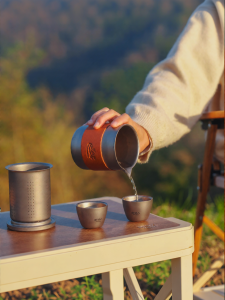 The Primitive | Portable High-temperature-resistant Outdoor Camping Titanium Cup