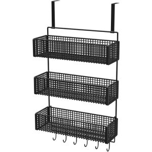 SUOBAI | Hanging No-Drill Dorm Bedside Storage Organizer Multilevel Rack