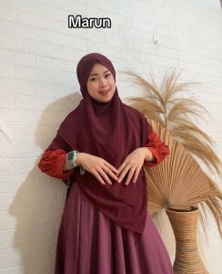 french khimar arabic cadar tali langsung