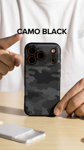 RINGKE® ONYX DESIGN Magnetic iPhone 17 Striking Camouflage MagSafe Non-Slip Grip Extreme Tough Flexible TPU Shockproof R