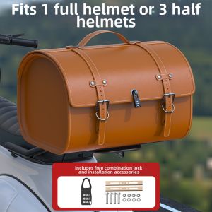 BONINGYU | Universal Retro Victoria Style Motorcycle Luggage Box
