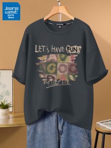 Jeanswest | New 2026 Summer Suitable Small Size American Vintage Loose Cotton T-Shirt