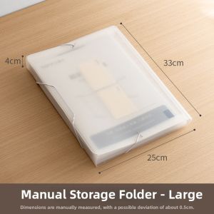 LANJIAOLUO | Flexible Storage Organizer Document Booklet