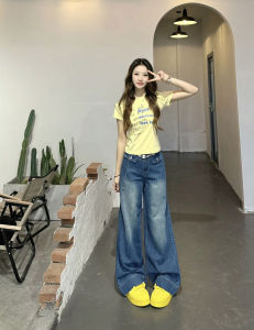 Chic Yellow Short Sleeve T-Shirt Womens Summer Dopaamine Spicy Girl Slim Fit round Neck Top Sweet Cool Style Creative Pattern