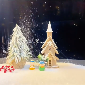 500g Christmas Artificial White Snow Decor No-Water Dry Snow Powder for Winter DIY