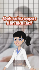 OneMed Thermometer Alpha 3: Termometer Digital & Waterproof untuk Orang Tua & Anak