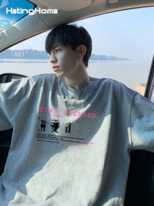 HetingHOME | Hetinghome Summer Trendy Couple Short Sleeve T-Shirt Loose Mens American Genderless Half Sleeve Printed Cotton Youth Fashion