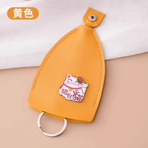 Mini Pull-Out Key Holder Protective Cover Car Style Womens Design Storage Creative Gift Cartoon Character Keychain