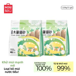Miniso | Cát Vệ Sinh Mèo Tapioca Loại Bỏ Mùi