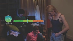 Yunmai Smart Body Fat Scale S - 13 Metrics BIA Hidden LED Long Batt  Family Health (Intl Ver)