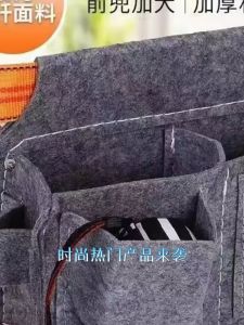 Large Capacity CarpenterS Nail Bag Polyester Toolkit Nail Bag With Belt Carpenter Nail Bag