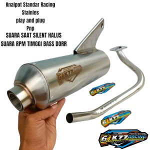 Knalpot Standar Racing Beat Scoopy Vario Nmax Aerox Pcx Genio Mio dll Suara Bass Adem Gaok77Racing