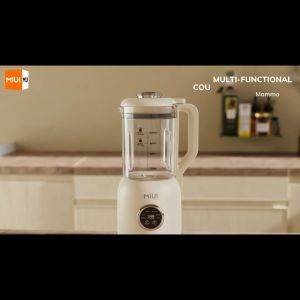 MIUI Multifunctional Food Blender 1L Smart Kitchen Cooker with High Speed 20000RPM