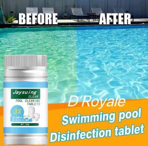【Cheapest】300pcs Multifunction Swimming Pool Spa The Multifunction Swimming Pool Spa Cleaning Effervescent Chlorinating Tablets are the perfect solution for keeping your pool or spa clean and hy 多功能游泳池清洁泡腾片 有效去污除臭 Decontaminate Deodorant Effective Floater